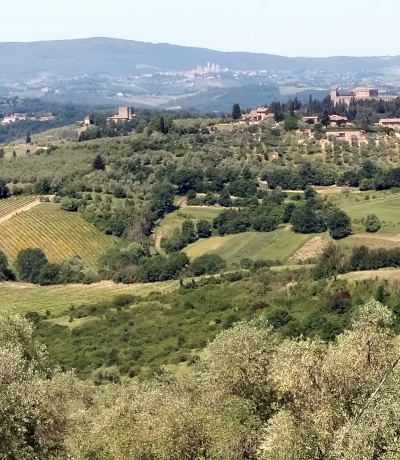 Blick San Gimignano 400x700